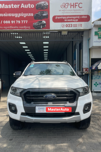 ម្ចាស់ដេីមទី1 ថ្មីខ្លាំង Ford Ranger Wildtrak 2021 BI-TURBO