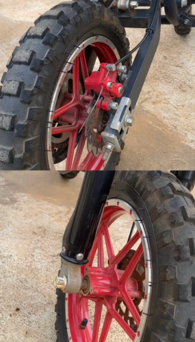 ម៉ូតូត្រៃក្មេង49cc 165$
