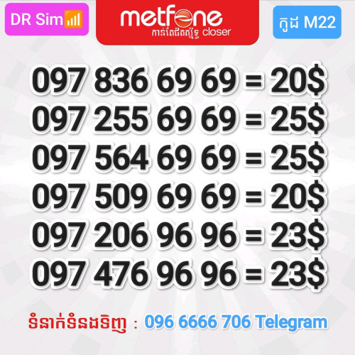 លេខប្រព័ន្ធ Metfone