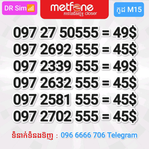 លេខប្រព័ន្ធ Metfone