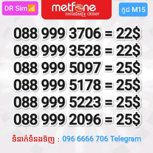 លេខប្រព័ន្ធ Metfone