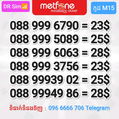 លេខប្រព័ន្ធ Metfone