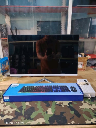 All in one i5(7400) @3.0GHz Ram 16GB M2 256GB Srecn 24" FHD Free Mous+Key