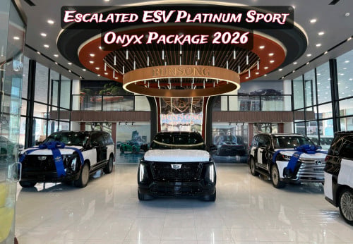 Escalade Platinum Sport Onyx Package