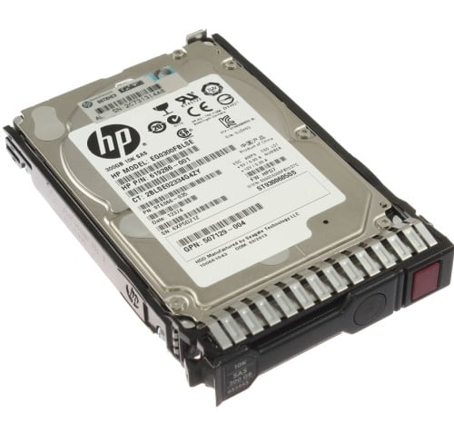 HP 300GB 6G SAS 10K SFF (2.5-inch), Dell 7.2K NL SAS 12Gbps 512n 3.5"- 3TB & 4TB
