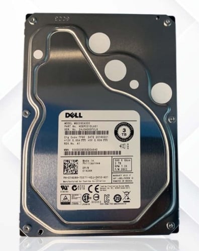HP 300GB 6G SAS 10K SFF (2.5-inch), Dell 7.2K NL SAS 12Gbps 512n 3.5"- 3TB & 4TB