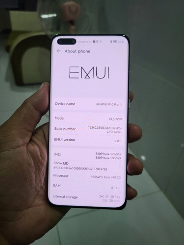 Huawei P40 Pro 8g/256g Global(វៃដូរបាន)👉$215
