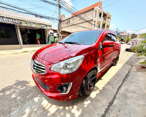 Mitsubishi Attrage 2015 Sport Company ឆ្វេងសុីន​ ឡានស្អាត​