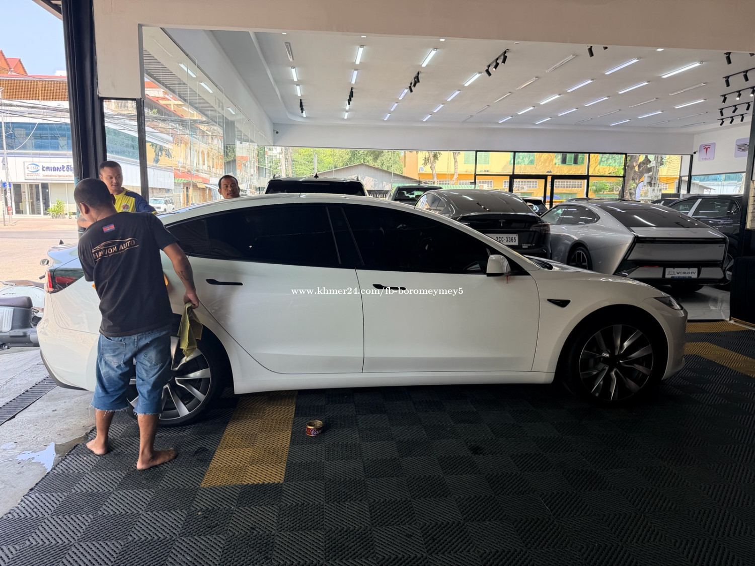 Tesla model3 long range 830km 2025 តម្លៃ $43900.00 ក្នុង 万景岗1分区, 万景岗 ...