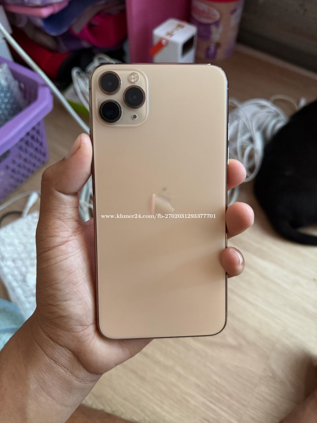 IPhone 11 Pro Max 64GB តួរស្អាត99% សាណុំហ្សុីនទាំងអស់🔋73%