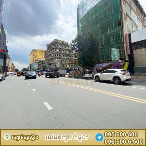 ហាងជួលស្ថិតនៅជិតផ្សារធំថ្មី