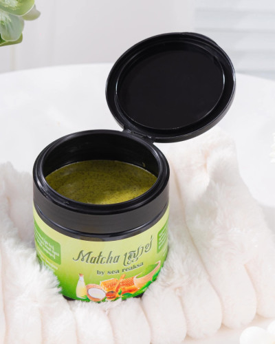 ស្ក្រាប់សាច់ចាំ & matcha ស្ក្រាប់