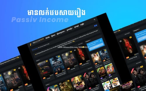 $59 លក់ blogger / Wordpress Template (Free Playlist)
