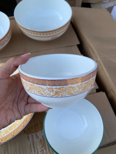 ចានបាយ ចានសម្ល Plate and Bowl
