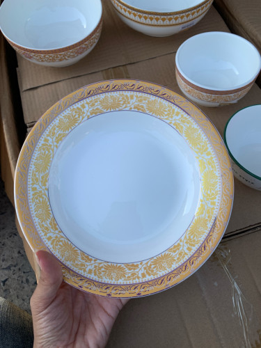 ចានបាយ ចានសម្ល Plate and Bowl
