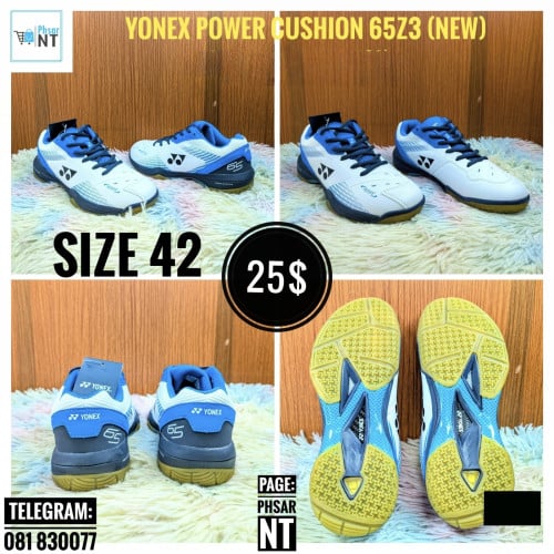 លក់ស្បែកជើងវាយសី Yonex Power Cushion 25$ និង 30$
