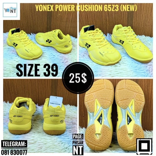 លក់ស្បែកជើងវាយសី Yonex Power Cushion 25$ និង 30$