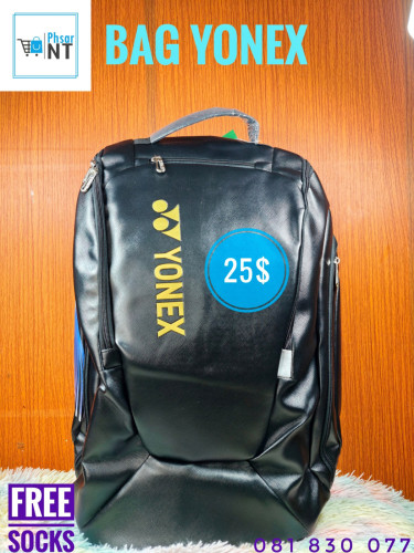 Bag yonex 20$ Free Socks and Delivery