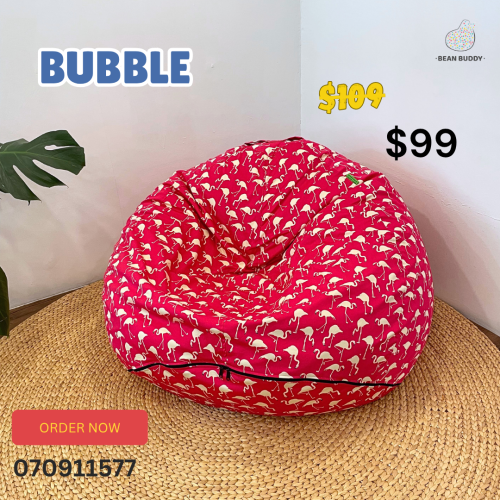 Bubble Bean Bag សាឡុងអង្គុយគ្រាប់ស្នោ