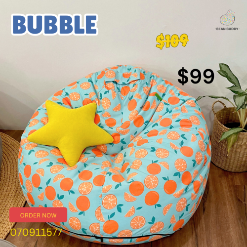 Bubble Bean Bag សាឡុងអង្គុយគ្រាប់ស្នោ