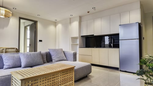 Condo 3- bedroom  for rent in Time Square5 IN BKK1