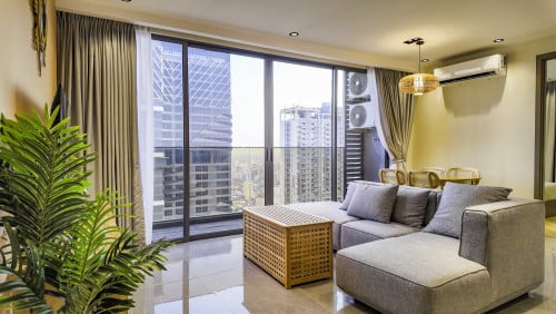 Condo 3- bedroom  for rent in Time Square5 IN BKK1