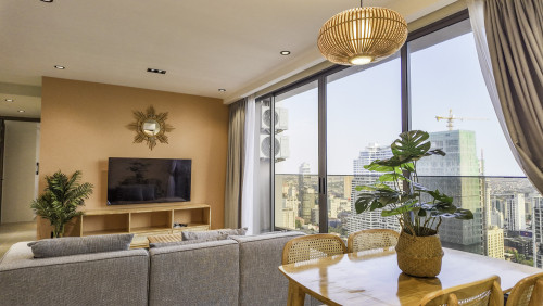 Condo 3- bedroom  for rent in Time Square5 IN BKK1