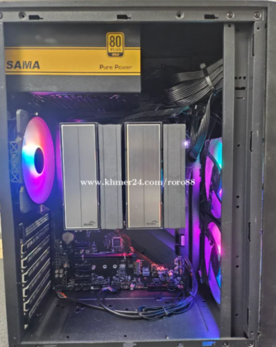 Desktop: intel i7-11700, ddr4 ram32, m.2 SSD 1tb