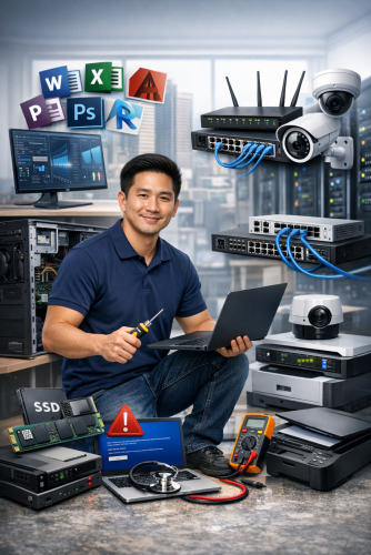 IT Support Service | សេវាកម្ម IT | IT 技术支持服务
