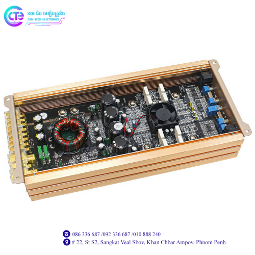 K-90.4 Power Amplifier CLASS AB 4CH. 3200W CAR AUDIO POWER