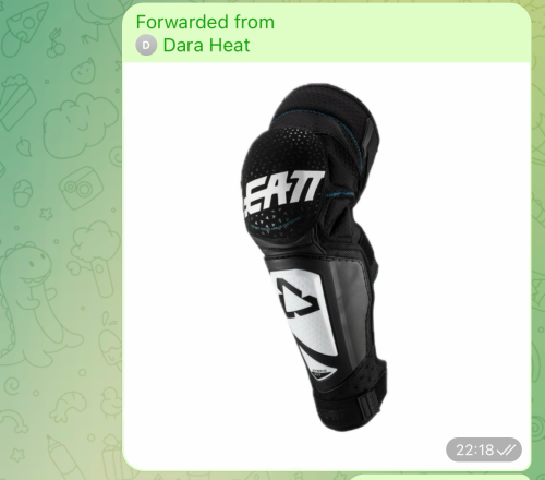 Leat knee protector ETX - original