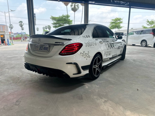 Mercedes S300 2015 AMG សុីន Up C63 លេងគ្រឿង2000ជាង