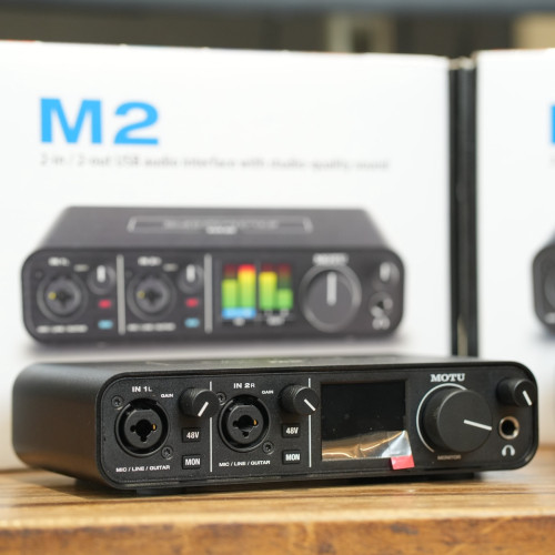 MOTU M2 - USB C sound card / used