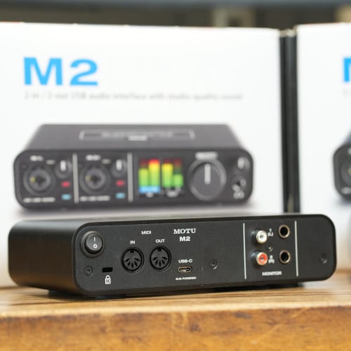 MOTU M2 - USB C sound card / used