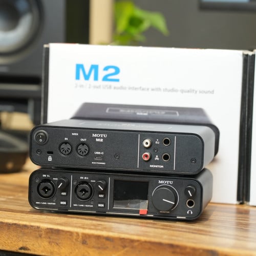 MOTU M2 - USB C sound card / used