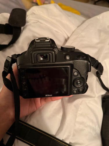 Nikon Camera D3400 with 18-55mm lens and 70-300mm lens included