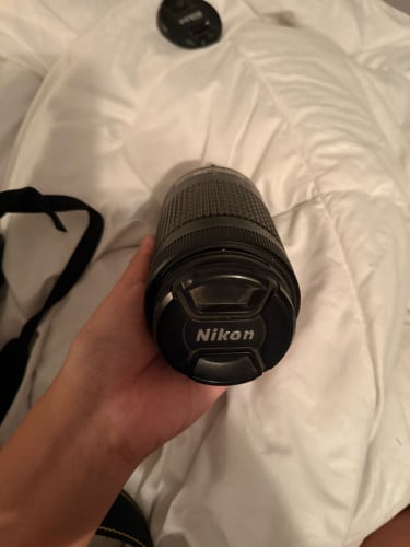 Nikon Camera D3400 with 18-55mm lens and 70-300mm lens included