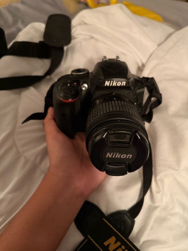 Nikon Camera D3400 with 18-55mm lens and 70-300mm lens included