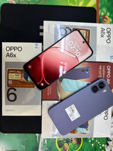 OPPO A6X(8G*+128g)ថ្មី