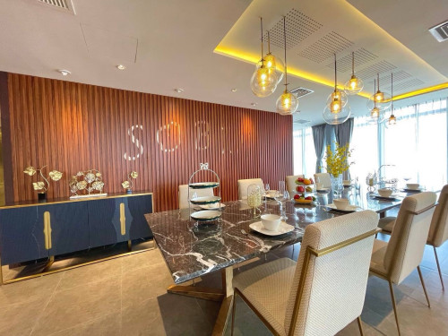 Penthouses for rent in Phnom Penh 4 Bedroom 5 Bathroom available is 587.9sqm Rental fee 18,000 usd