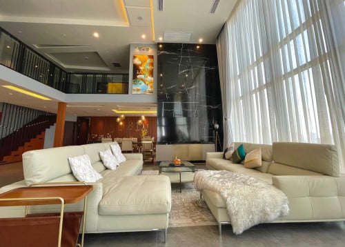 Penthouses for rent in Phnom Penh 4 Bedroom 5 Bathroom available is 587.9sqm Rental fee 18,000 usd