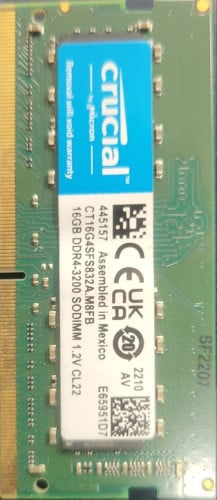 Ram DDR4 16G 3200  98% For Notebook