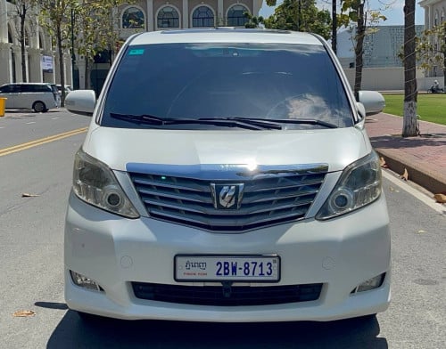 Toyota Alphard 2008 V4 P1 Auto 3 Full Option ម្ចាស់ដើមទី១