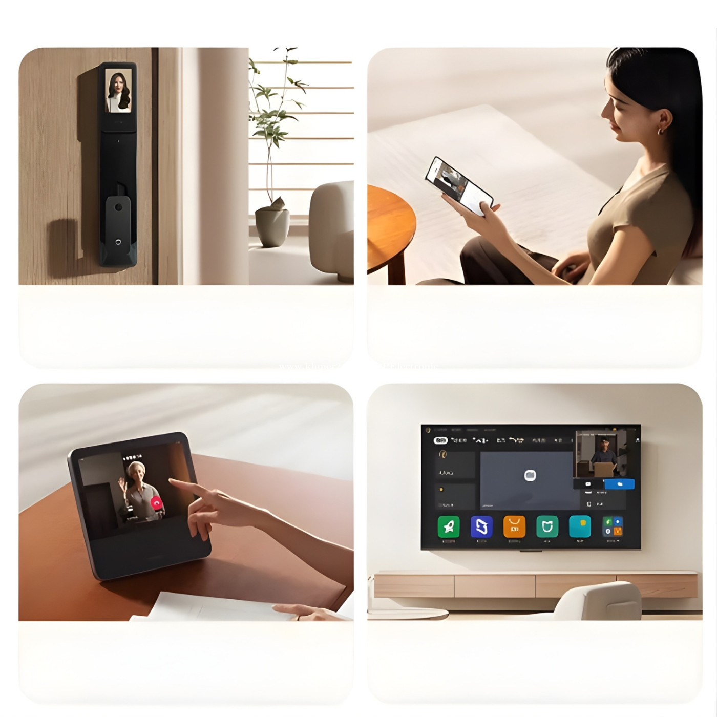 Xiaomi Smart Door Lock E30 (Screen Cat eye Version ) សោទ្វារឆ្លាតវៃ ...