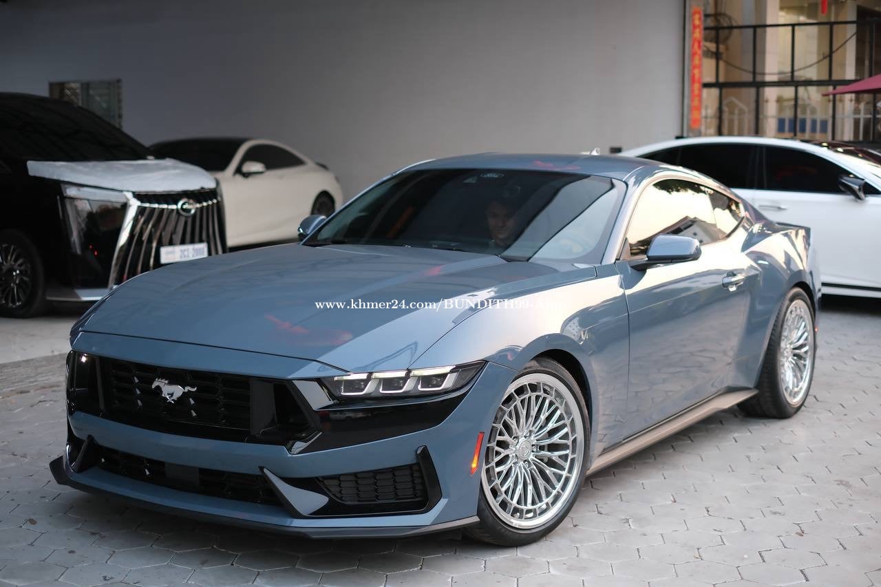 FORD MUSTANG 2024 full option ក្រដាសពន្ធ