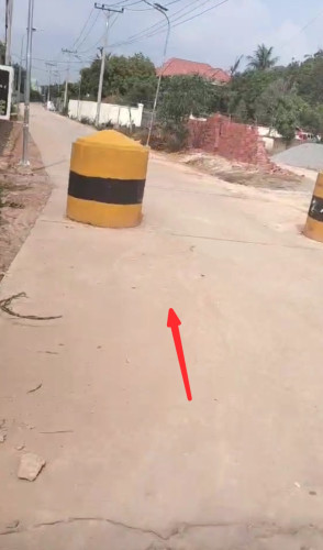 ដីលក់20,5mx21m ក្នុងក្រុងសៀមរាប(360$/m²)
