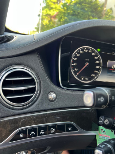 ស្តុកថ្មី S.400L 2015 V6 3.0L សាំង តួរវែង full option button 5 dvd blind sport រីដូរ៣ ទ្វារបឺត