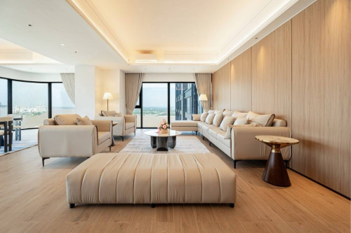📍Vue Aston | Penthouse 3 Bedroom  for rent [ ខុនដូ3បន្ទប់គេងសំរាប់ជួលនៅកោះនរា ]