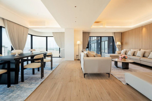 📍Vue Aston | Penthouse 3 Bedroom  for rent [ ខុនដូ3បន្ទប់គេងសំរាប់ជួលនៅកោះនរា ]