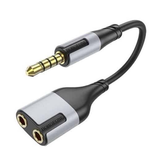 Borofone 2 in 1 adapter cable 3.5 mm audio bl19